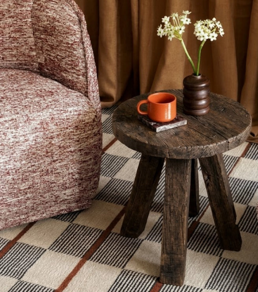 Naxos Reclaimed Oak Side Table
