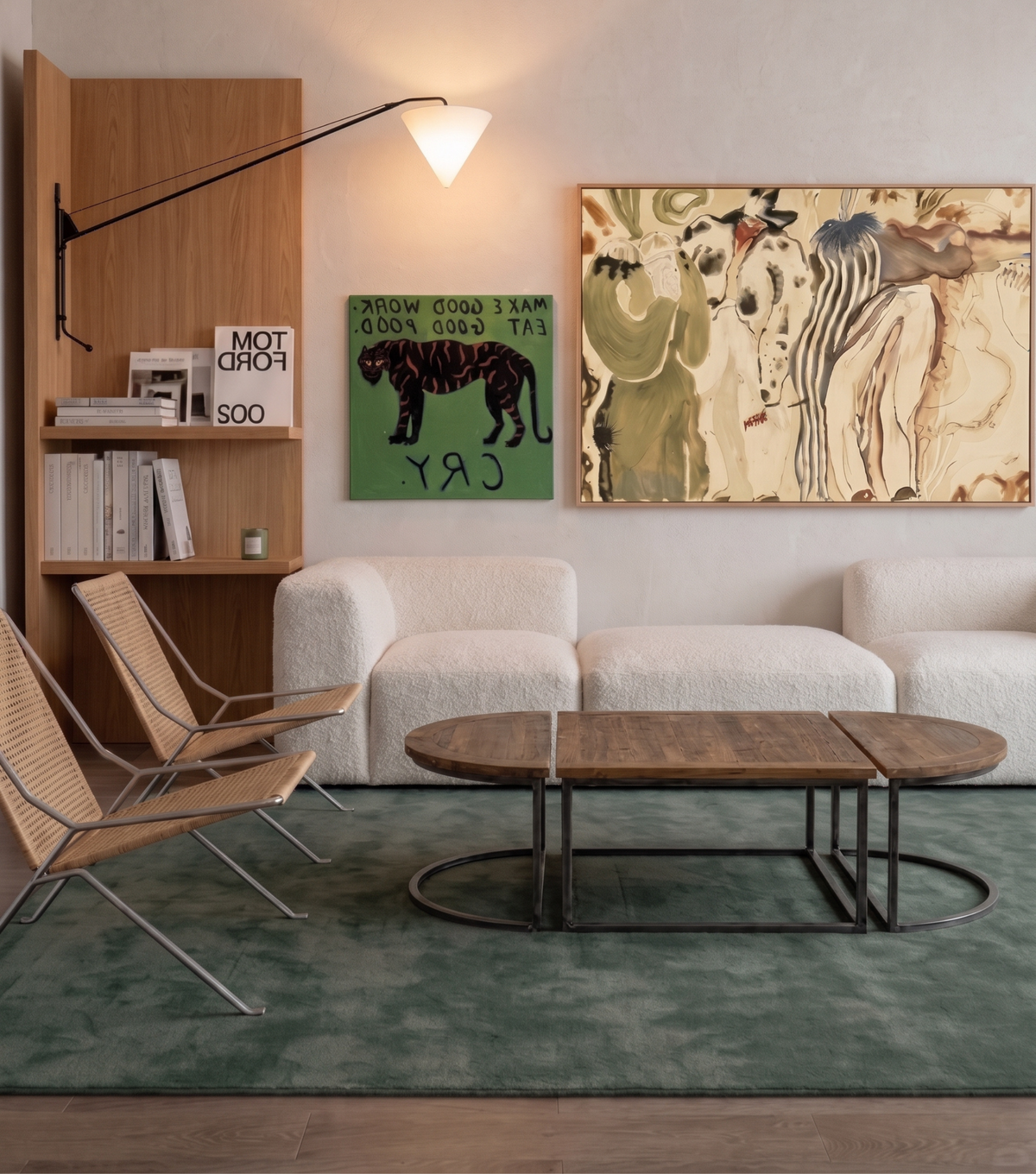 Tessera Reclaimed Oak Coffee Table
