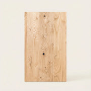 A reclaimed chestnut oiled panel brings a warmth that oak rarely matches.