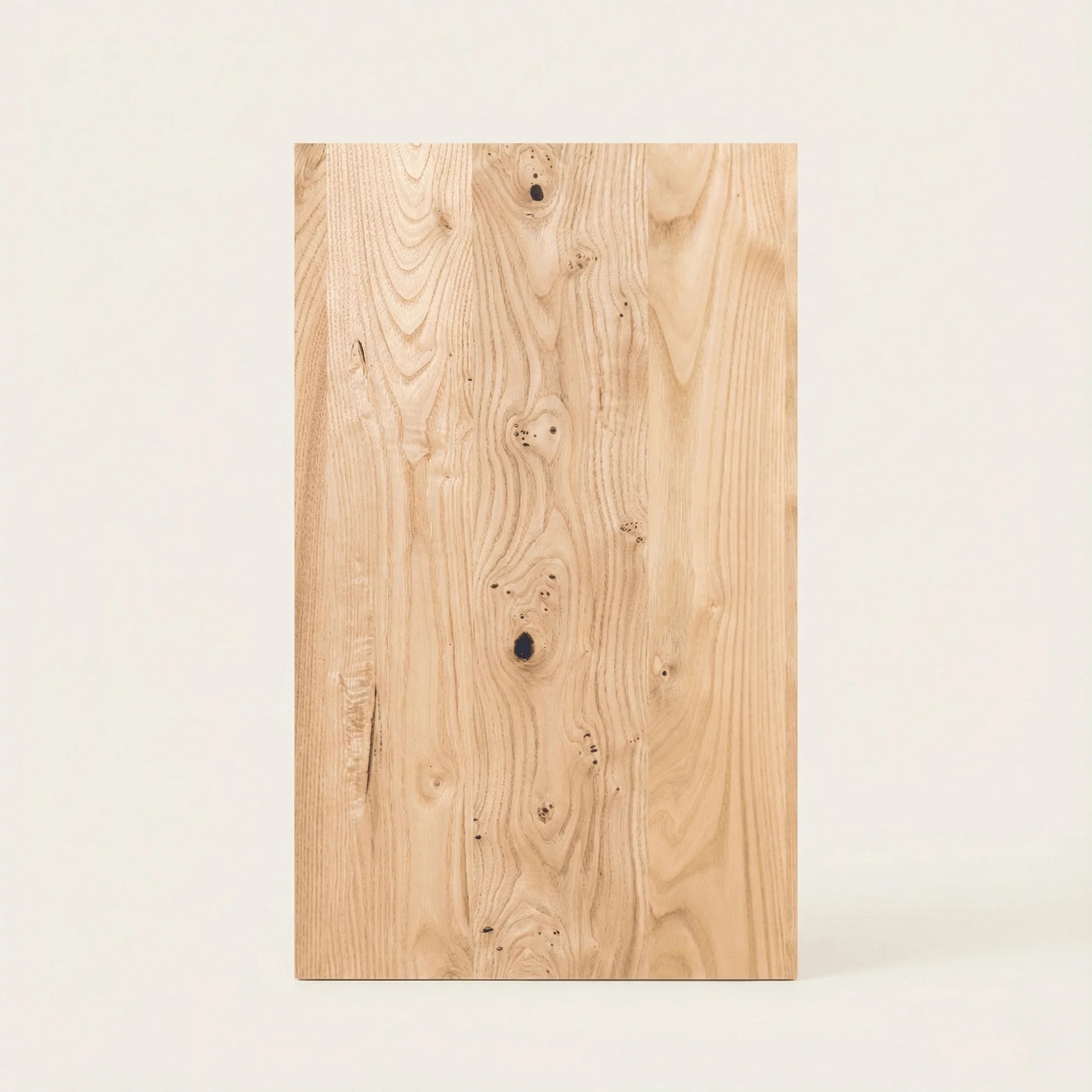 A reclaimed chestnut oiled panel brings a warmth that oak rarely matches.
