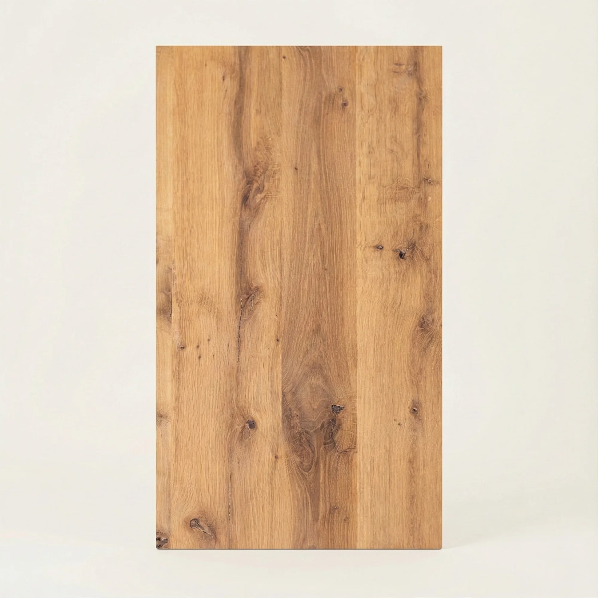 A reclaimed oak oiled panel is the most popular choice for worktops, table tops and kitchen islands. 