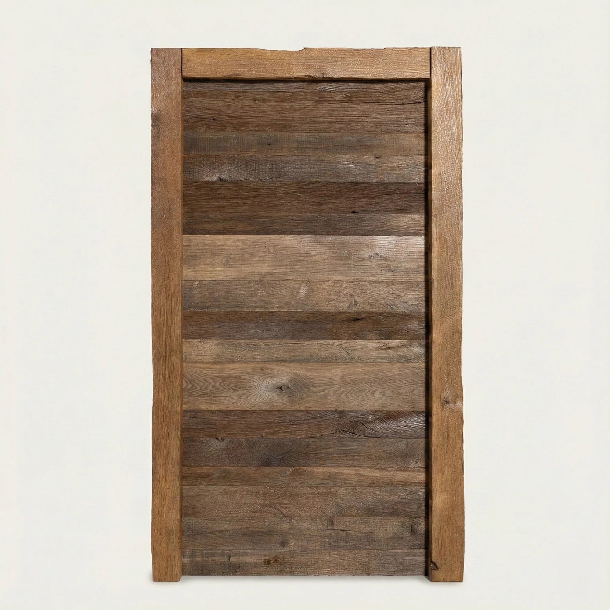 Mixed Tone Cladding:
reclaimed oak wall cladding panel mixed tone grey brown colour variation