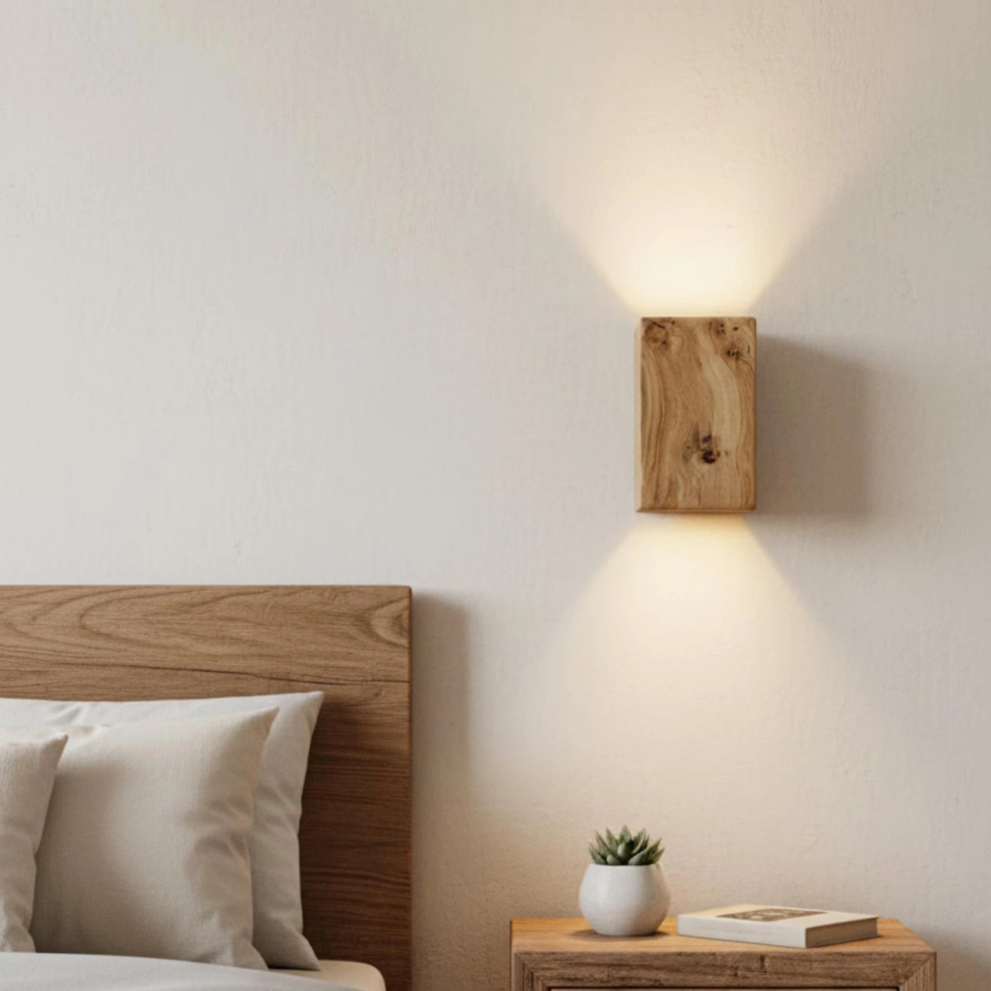  The sanded surface brings out the natural grain of the oak.