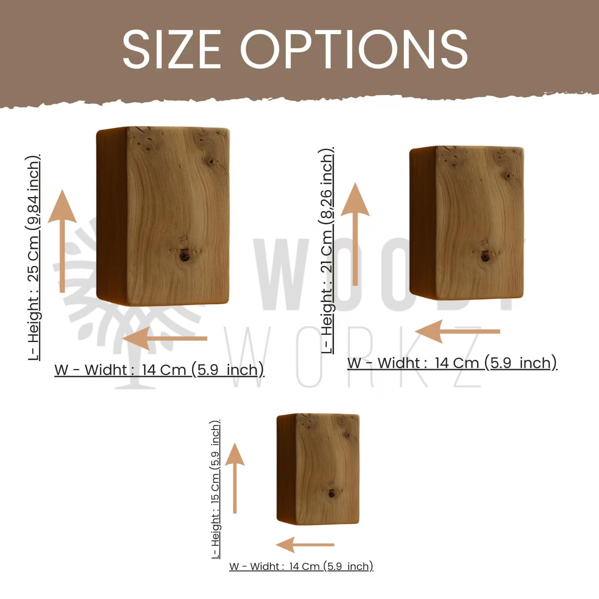 Reclaimed Oak Wall Light | Sanded Finish