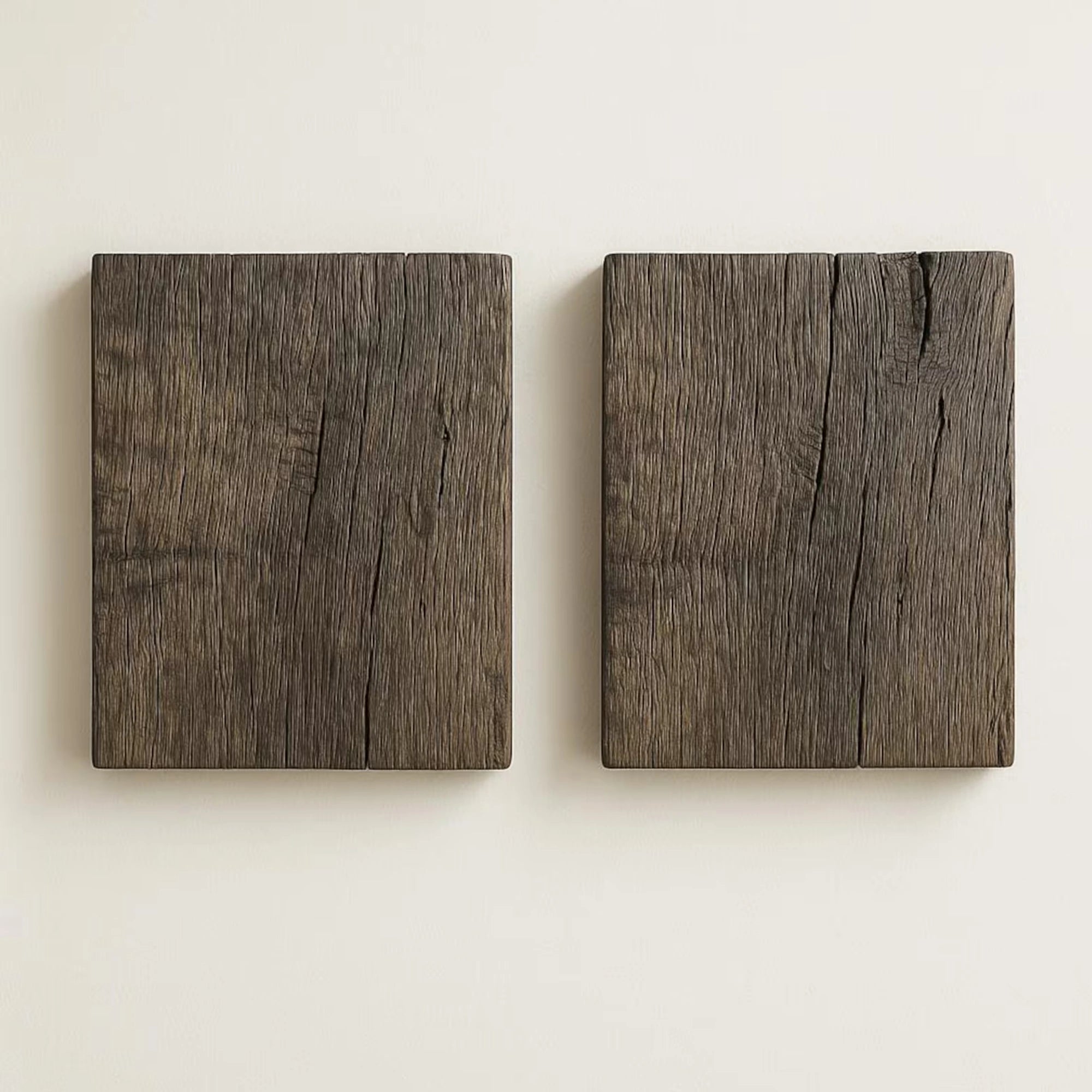 Reclaimed Oak Wall Sconce | Original Dark Finish