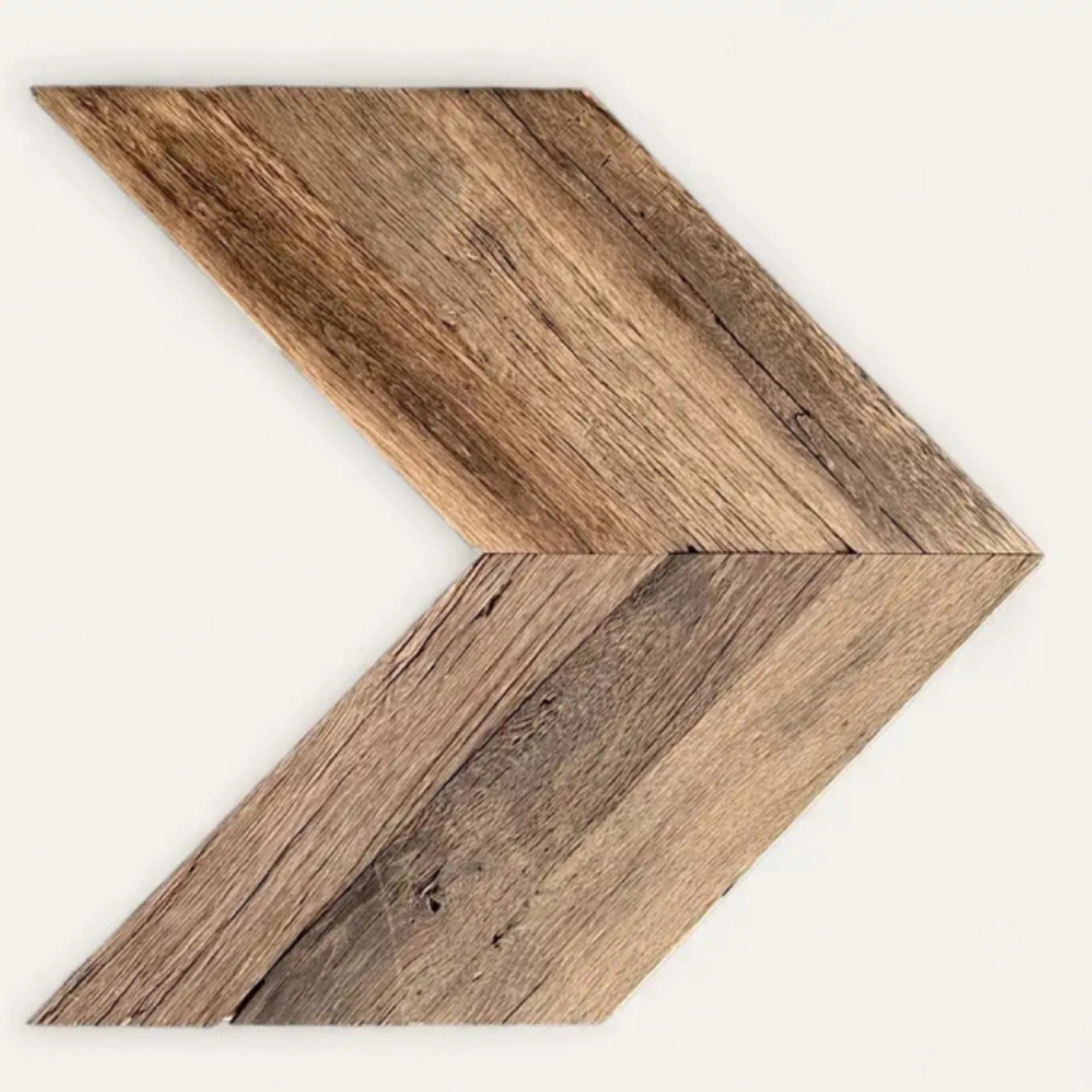 Reclaimed Wood Chevron Flooring
