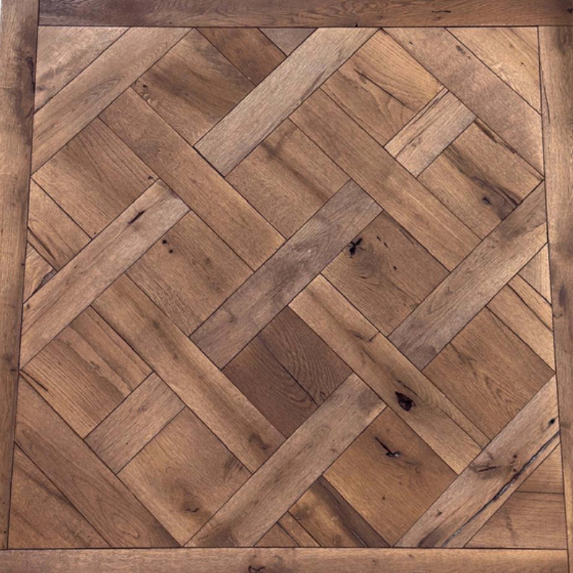 Reclaimed Wood Marquetry Flooring