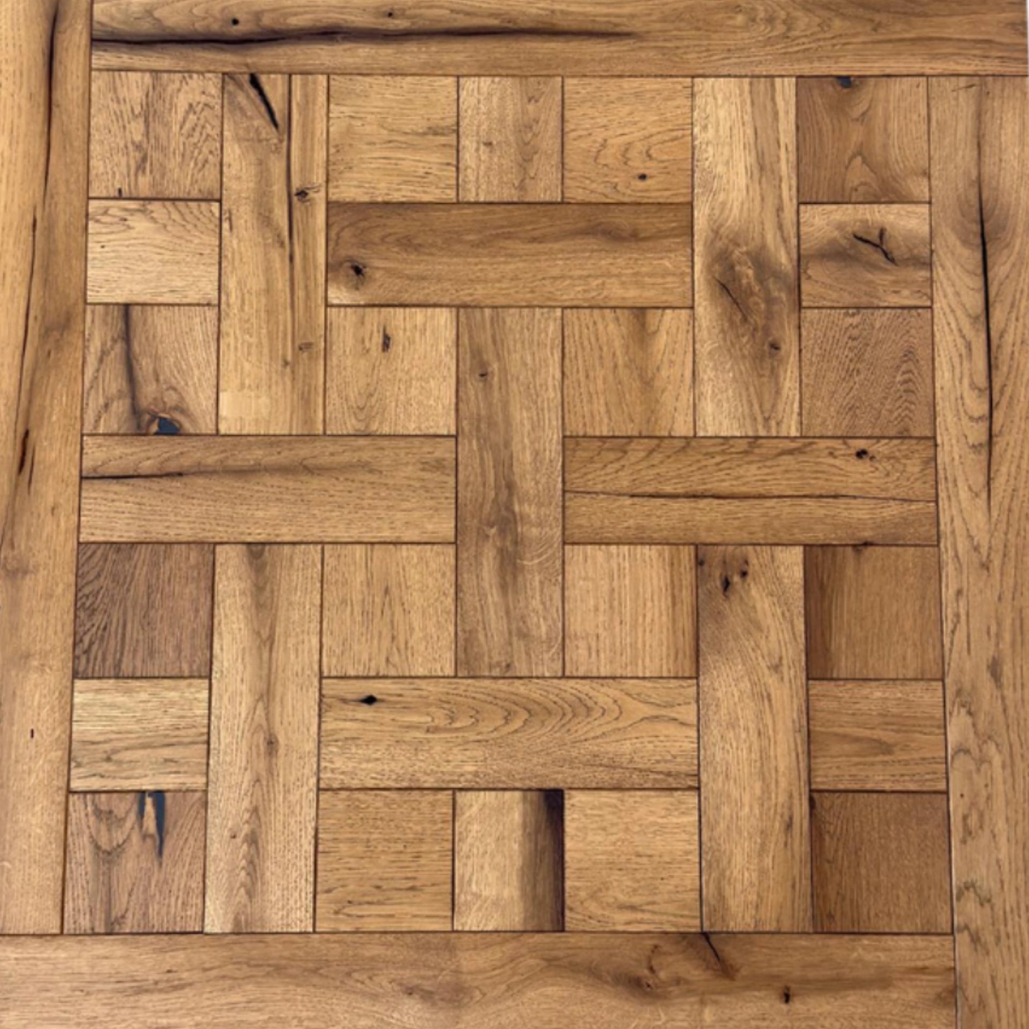 Reclaimed Wood Marquetry Flooring