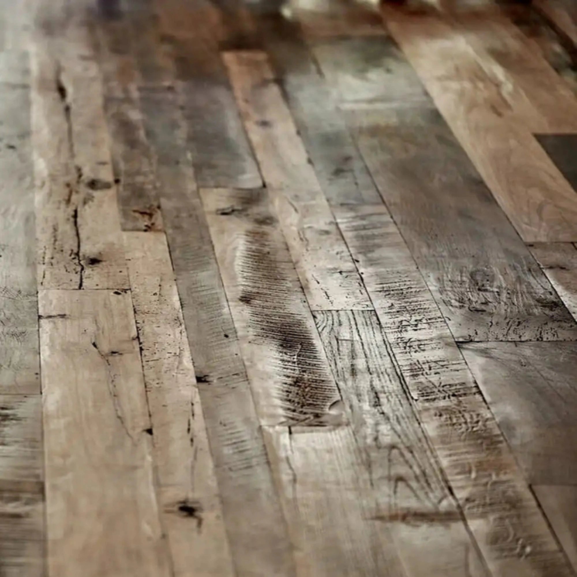 Reclaimed Wood Plank Flooring