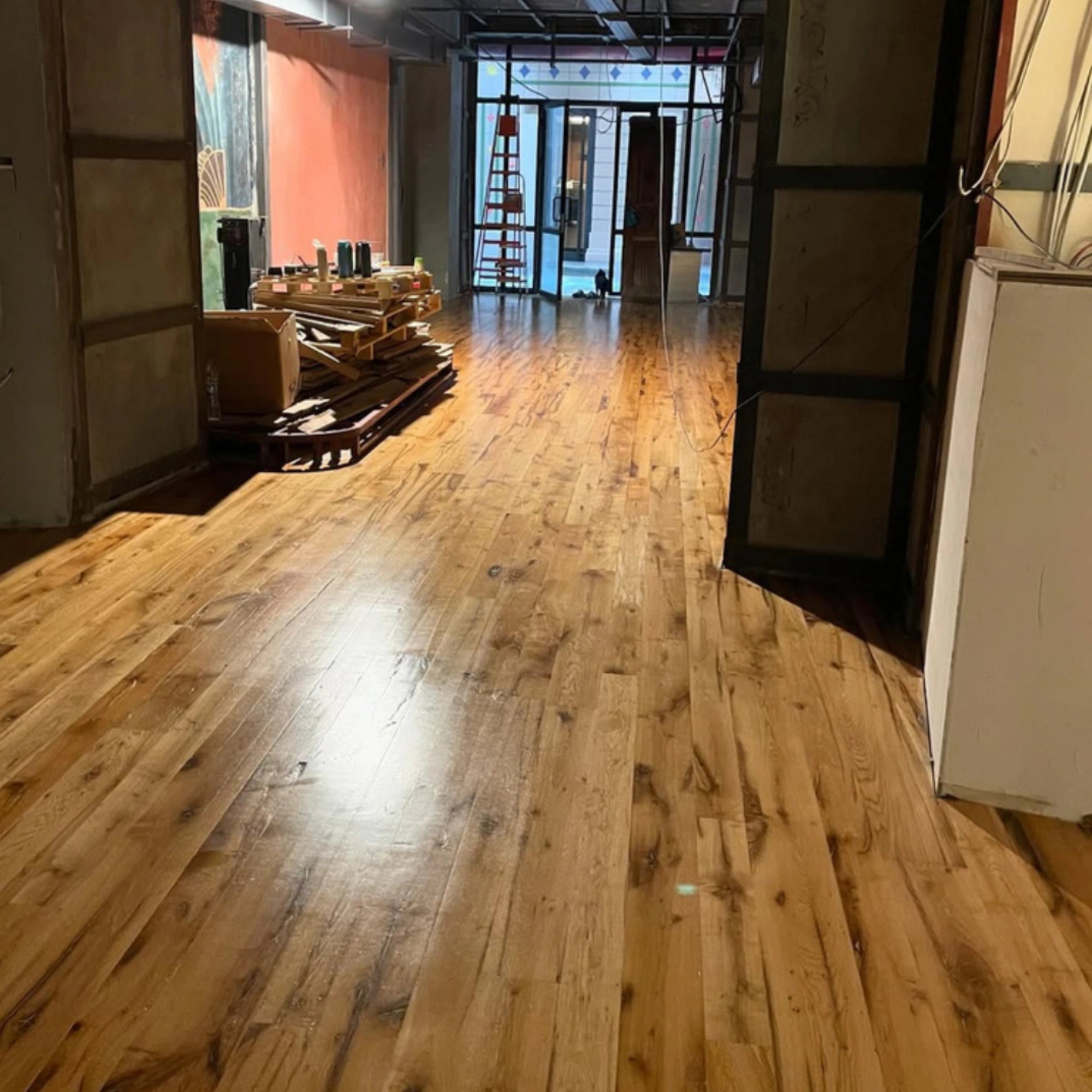 Reclaimed Wood Plank Flooring