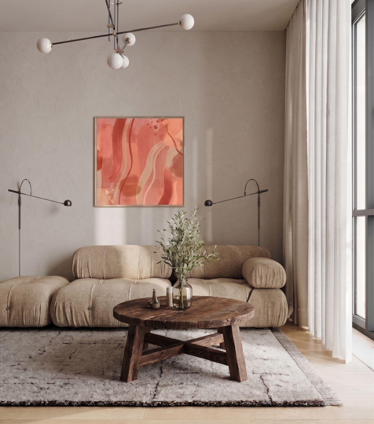 Dekelia Reclaimed Oak Coffee Table