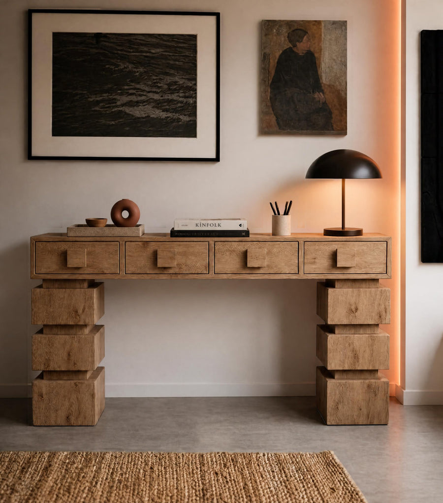 Gradus Reclaimed Oak Console Table