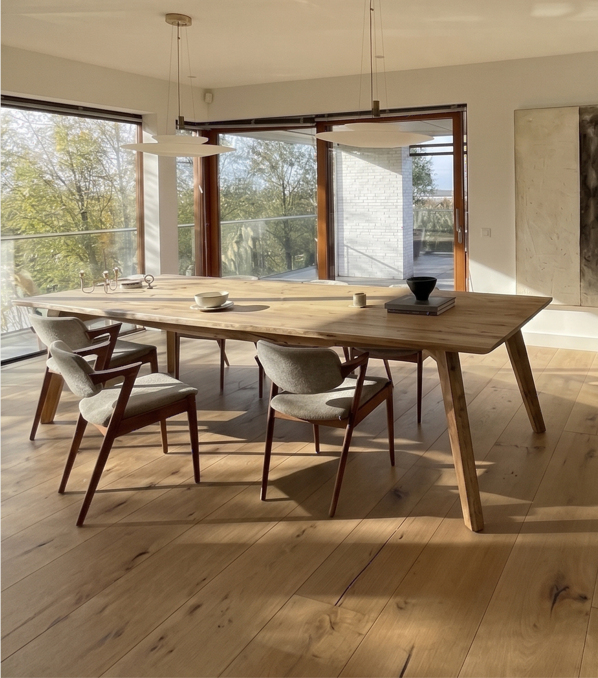 Mariner Reclaimed Oak Dining Table