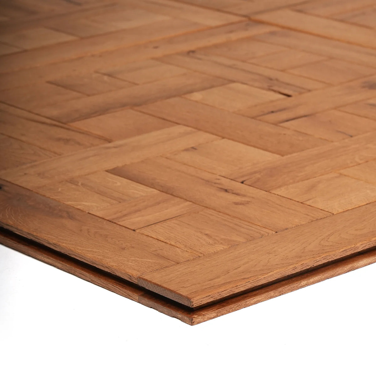 Chantilly reclaimed oak marquetry parquet – detail 3