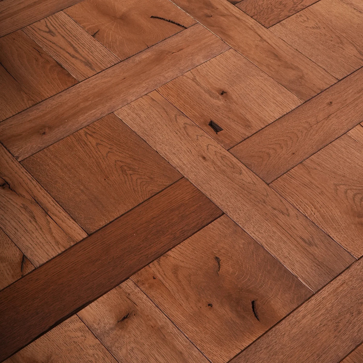 Versailles reclaimed oak marquetry parquet – detail 3