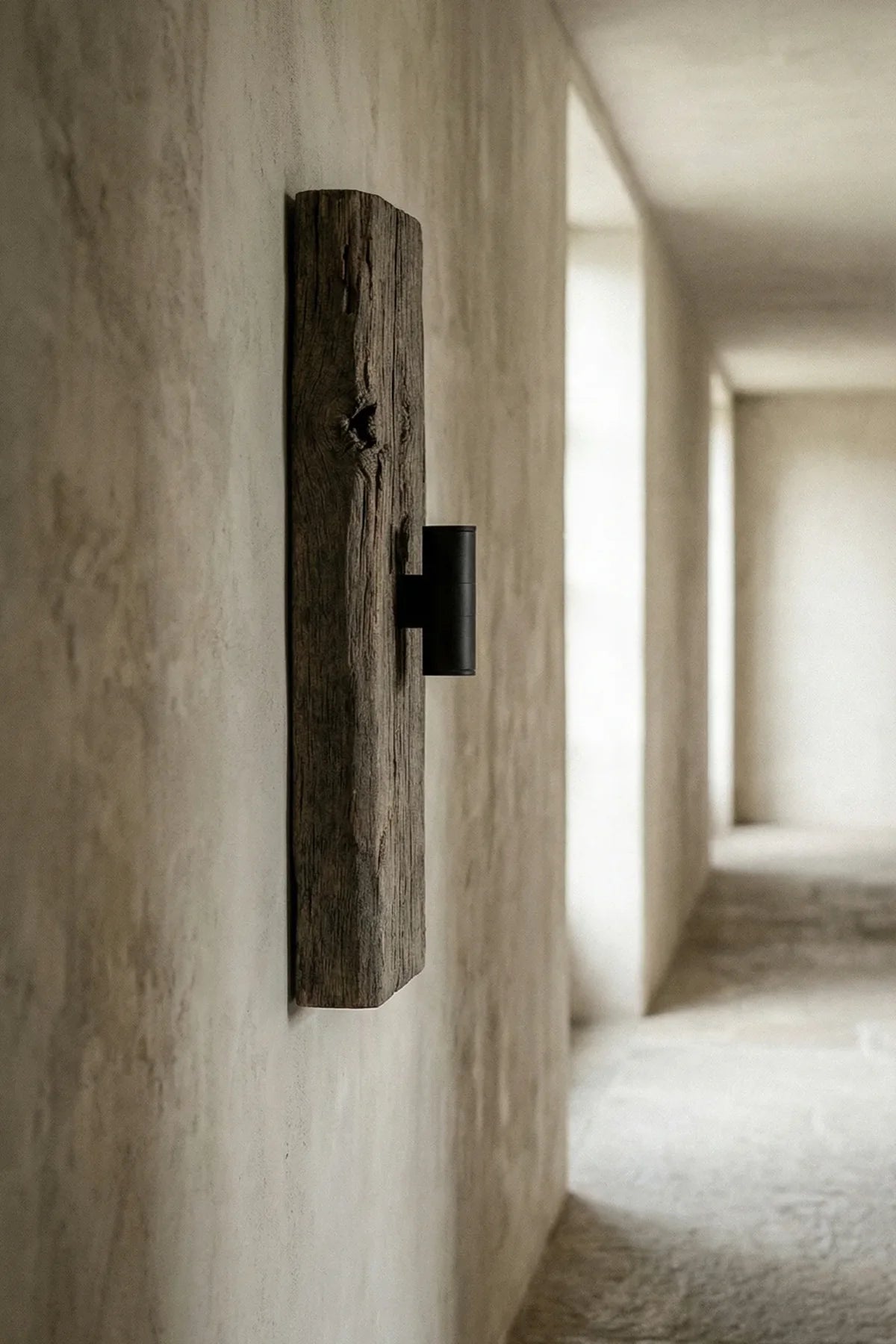 No.2 wall light — side profile showing arm depth and wall projection