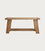 Panora Reclaimed Oak TV Unit – front view on a plain background