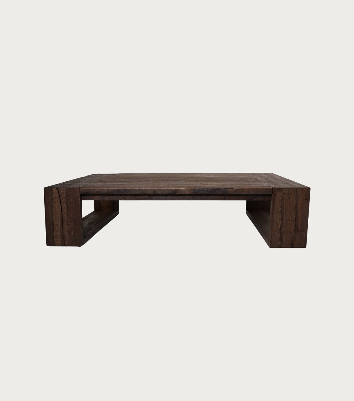 Sardis Reclaimed Oak Coffee Table – front view