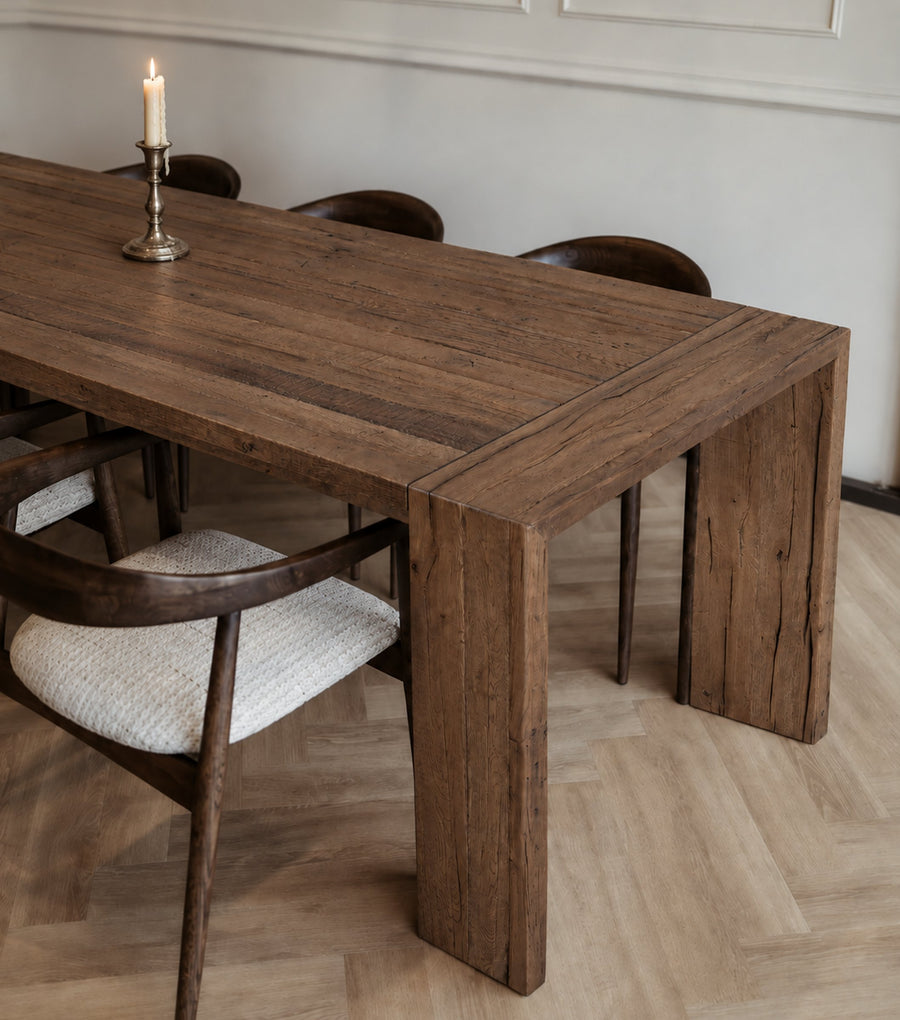 Sardis Reclaimed Oak Dining Table