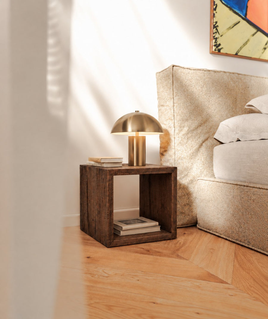 Sardis Reclaimed Oak Side Table